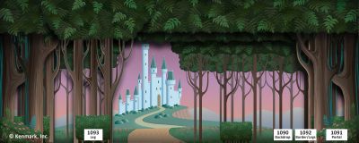 Forest with Castle
