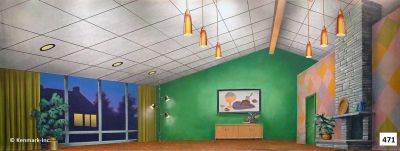 1950s Living Room