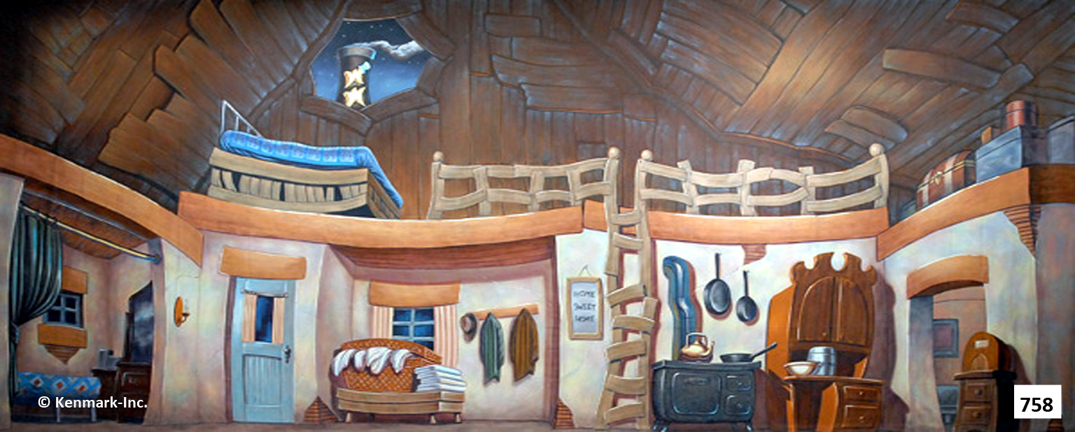 Wonka Bucket Shack Interior