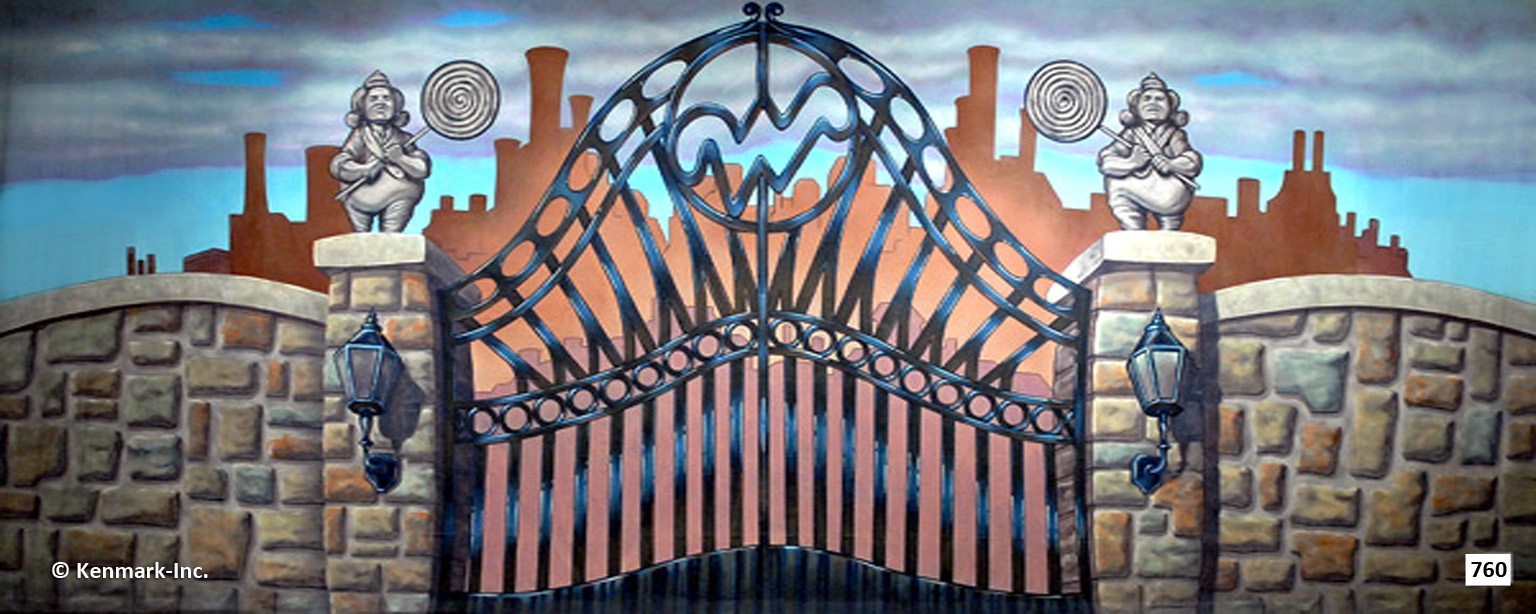Wonka Chocolate Factory Entrance