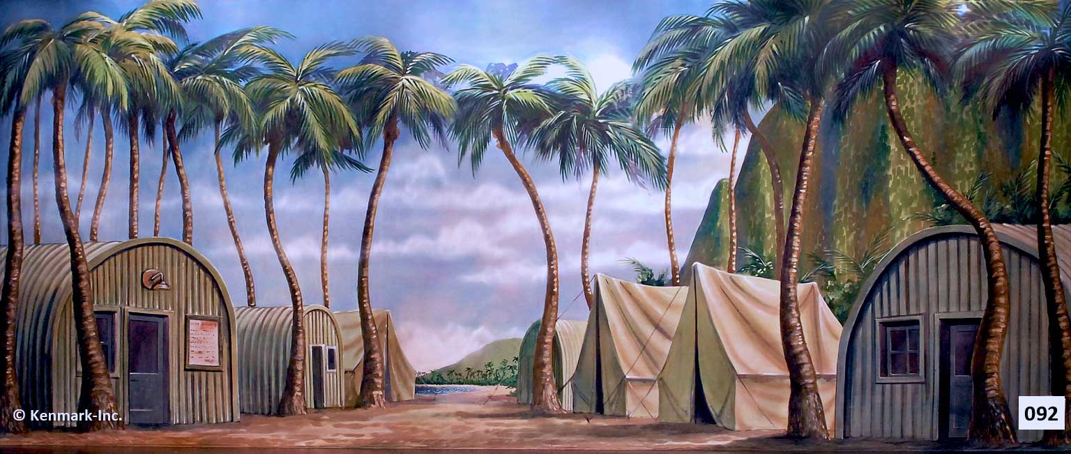 Quonset Hut and Tent Barracks