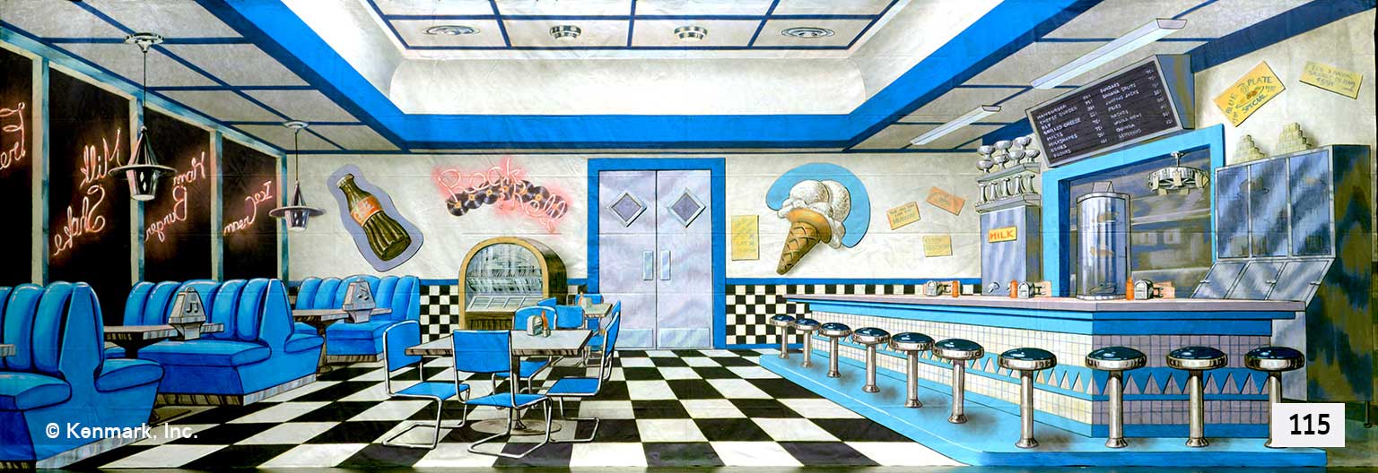 Soda Shop Interior