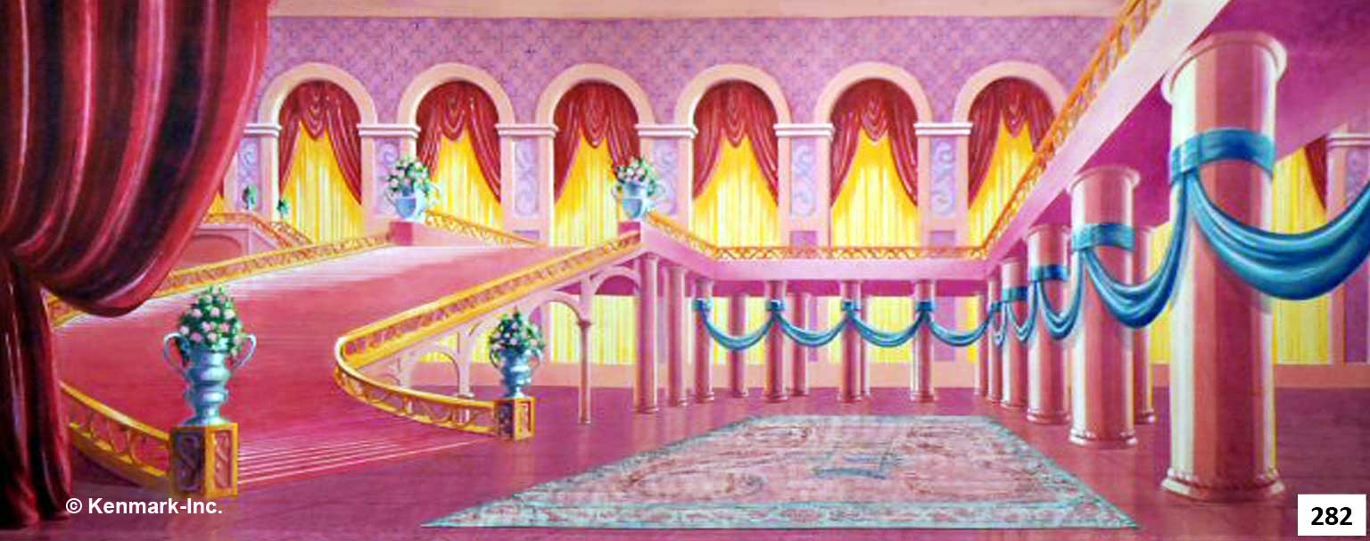 Fairytale Ballroom with Stairs