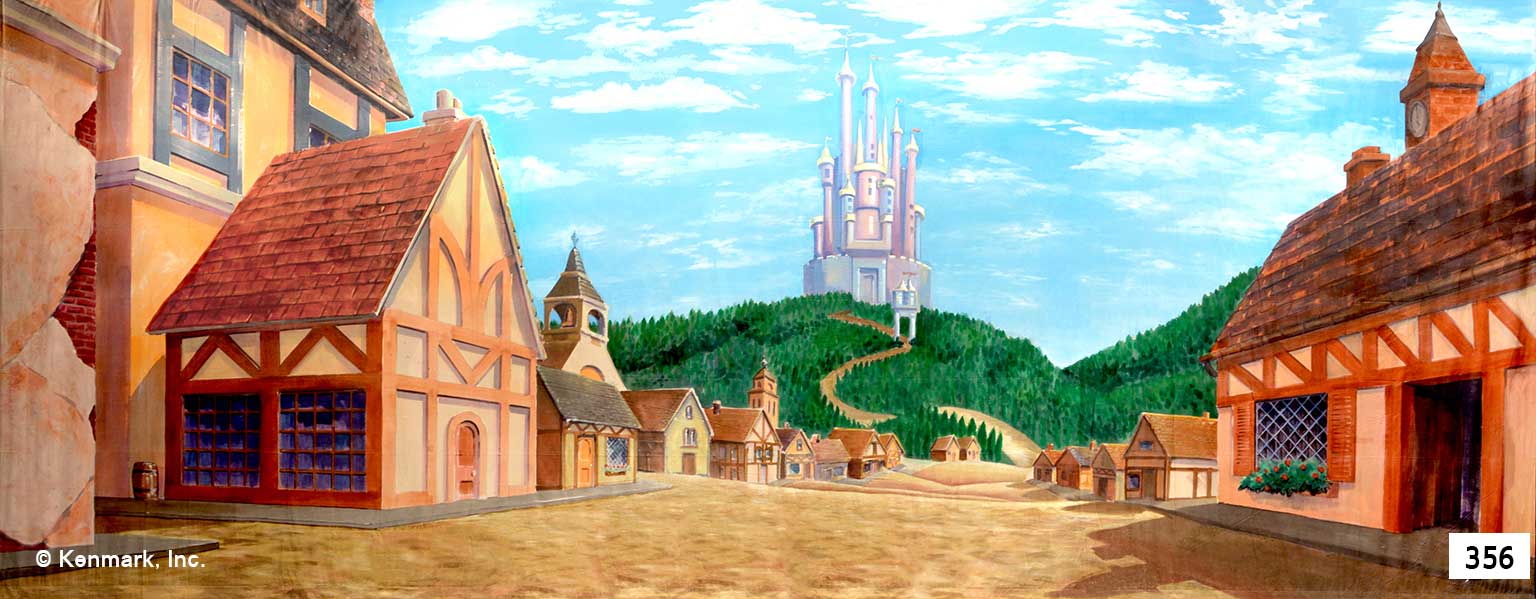 Fairy Tale Village with Castle