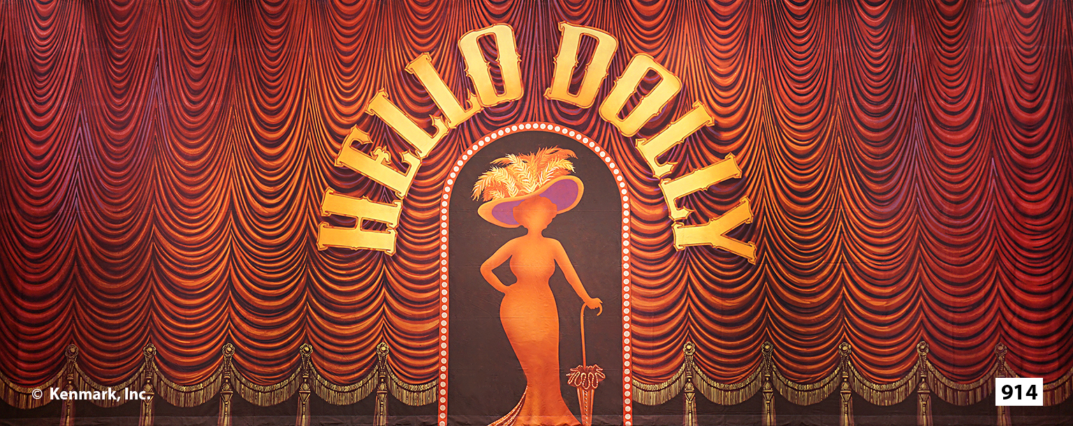 Hello Dolly Act Curtain