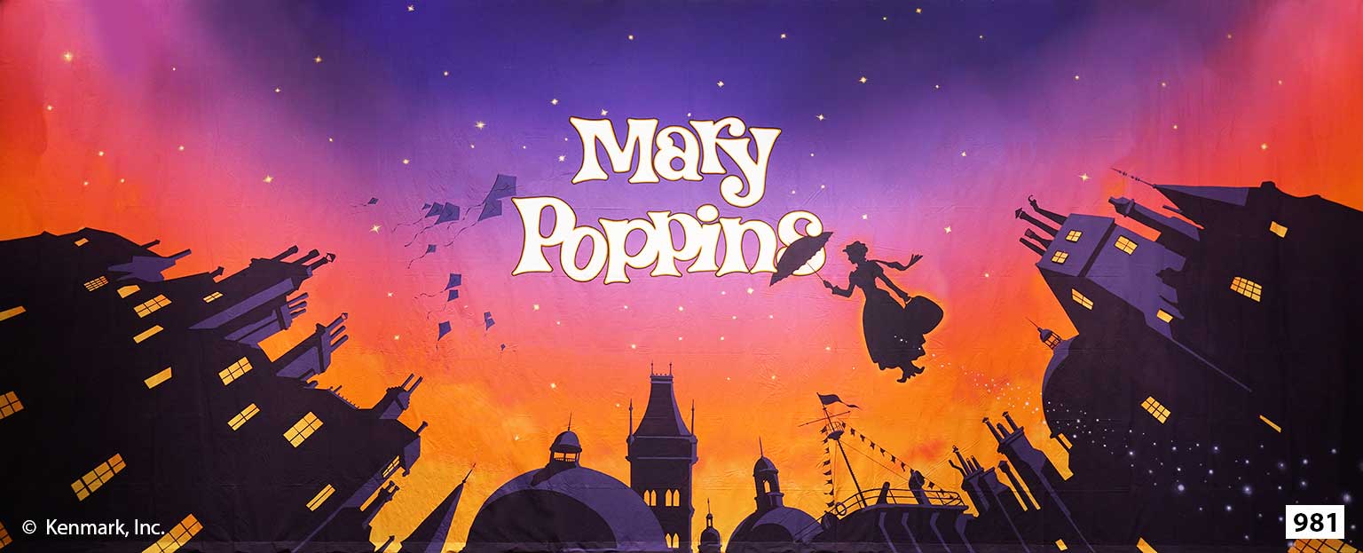 Mary Poppins Act Curtain