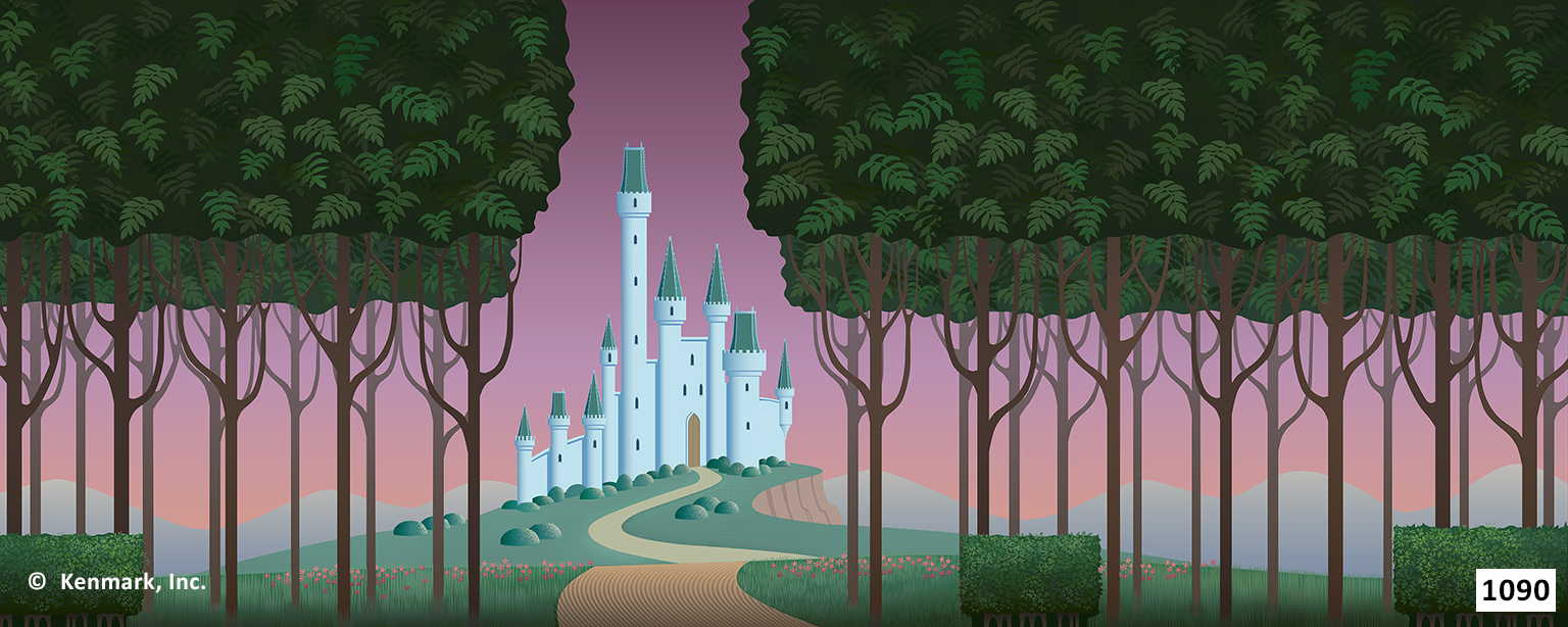 ED1090 Cinderella Forest with Castle 20x50