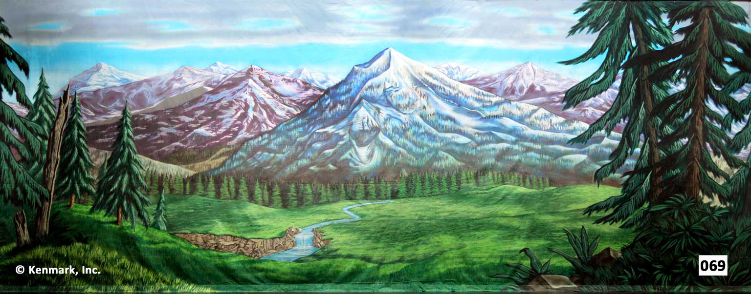 D069 Mountain Scene