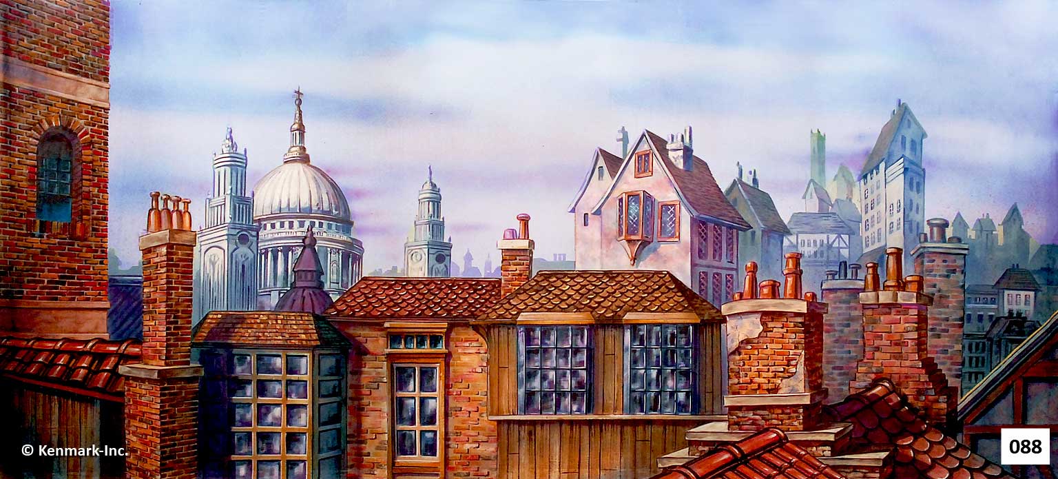 130 Old English Rooftops