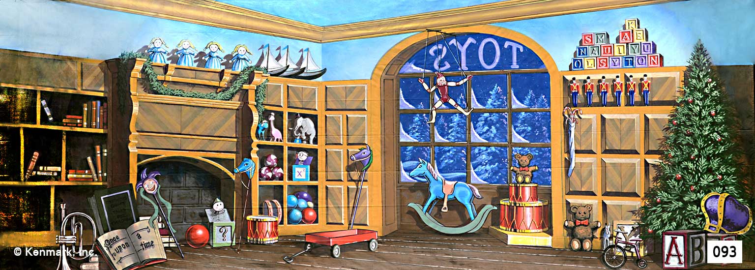 D093 Blue Toy Shoppe