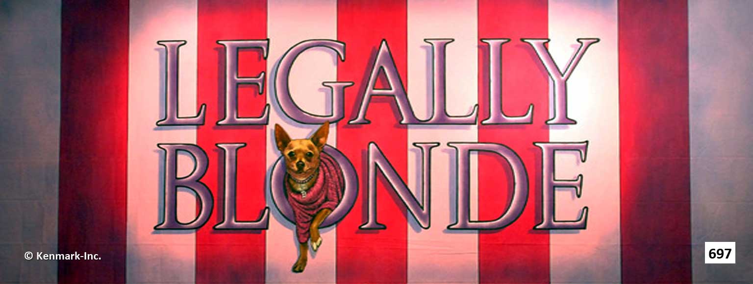 ED697 Legally Blonde Act Curtain
