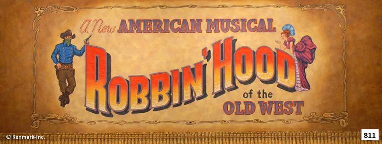 D811 Robbin Hood Show Curtain
