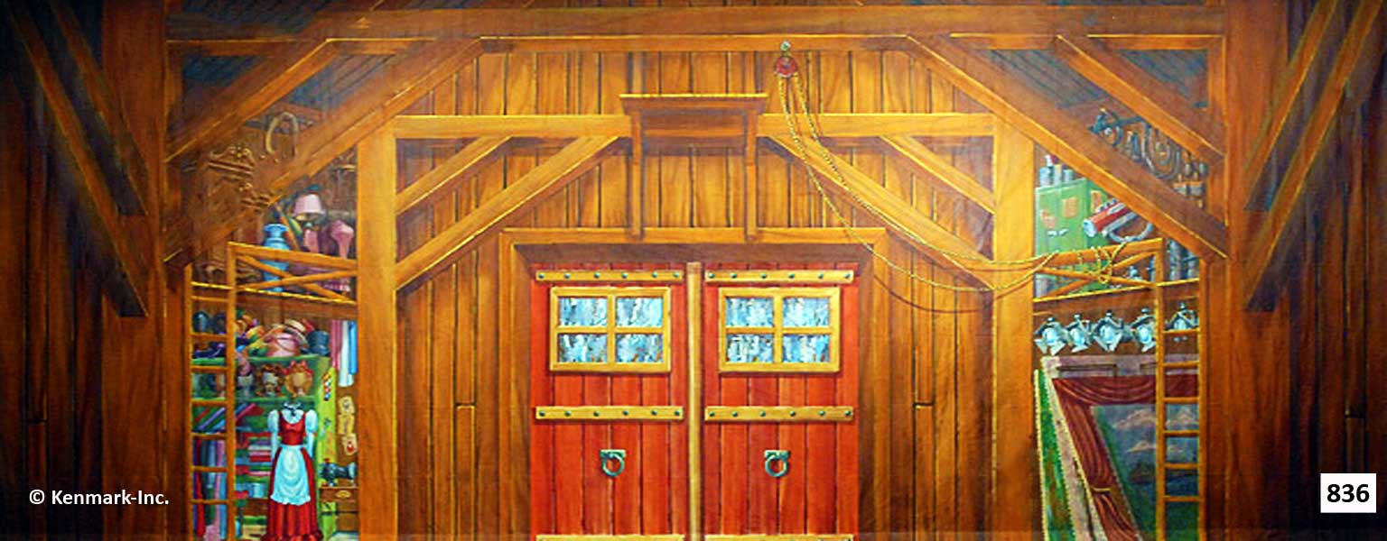 D836 Barn Interior