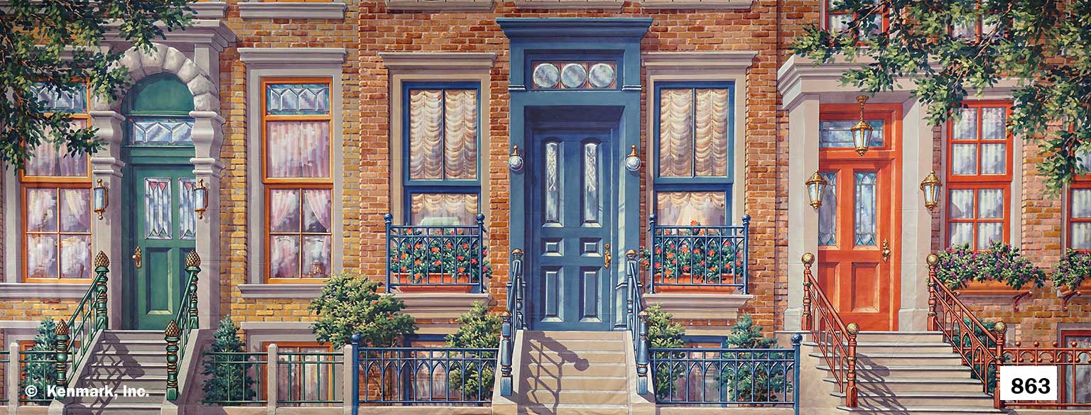 ED863 Brownstone Front
